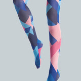 Viken | Tipărire PopArt Subțire, Șosete/Leggings de Lux [Schimbă Dreptunghiul]