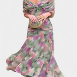 Luana | Rochie elegantă cu decupaj în V