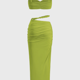 Estela | Set de rochie fără spate