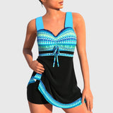 Carolina | Costum de Baie Colorat în Două Piese