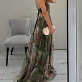 Giselle | Rochie captivantă de gală cu model floral