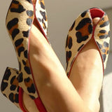 Louison | Sandale cu imprimeu leopard