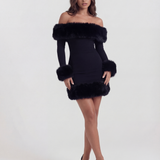 Bella | Eleganță dezbrăcată capricioasă Rochie Mini