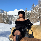 Bella | Eleganță dezbrăcată capricioasă Rochie Mini