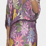 Shae | Violets Roz Pink Pesca T-shirt și Set de Fustă