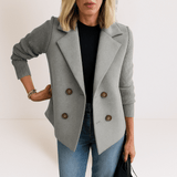 Marta™ | Palton Elegant cu Mâneci Pluşoase