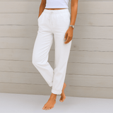 Sara | Pantaloni de In de Calitate Inalta cu Talie Intinsa