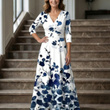 Celine | Midi rochie cu guler răsfrânt