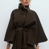 Lusana | Palton elegant cu curea