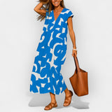 Peeteriina | Rochie ușoară cu decolteu în V și design modern