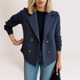 Marta™ | Palton Elegant cu Mâneci Pluşoase