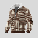 Stipe | Tricou fleece cu guler înalt
