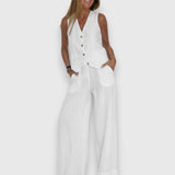 Silvija™ | Costum de vară ușor cu două piese