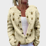 Bianca | Cardigan-uri cu model floral de toamnă