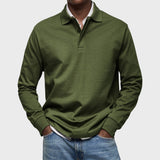 Eduardo | Polo de Lux cu Mâneci Lungi
