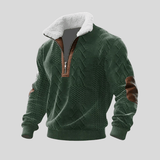 Stipe | Tricou fleece cu guler înalt