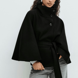 Lusana | Palton elegant cu curea