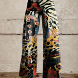 Élodie | Elegante pantaloni cu picioare largi