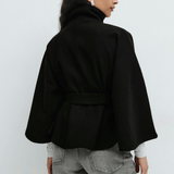 Lusana | Palton elegant cu curea
