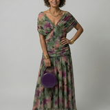 Calen | Rochie midi fără umeri