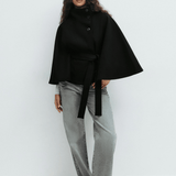 Lusana | Palton elegant cu curea