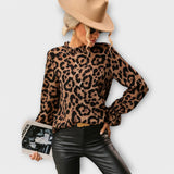 Queila | Bluză cu imprimeu leopard
