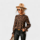 Queila | Bluză cu imprimeu leopard