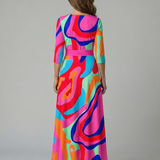 Celine | Midi rochie cu guler răsfrânt