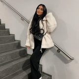 Nadia | Jachetă de iarnă moale și caldă