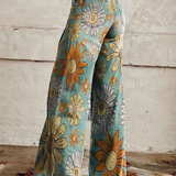 Cirilla | Pantaloni Palazzo cu imprimeu floral
