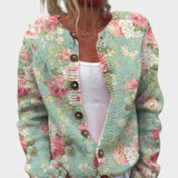 Vera | Jachetă cu model floral de toamnă