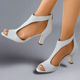 Heidrun | Sandale elegante și confortabile cu toc