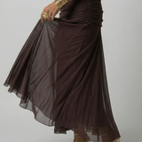 Calen | Rochie midi fără umeri