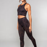 Tiina | Legginguri Wild Cat cu lungime completă și talie înaltă