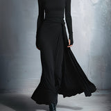 Gabriella | Rochie Lungă cu Nod Lateral