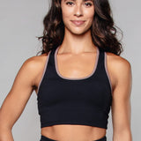 Piret | Sutien Sport Stride Esential, cu Detalii Brant, Dur