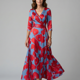 Celine | Midi rochie cu guler răsfrânt