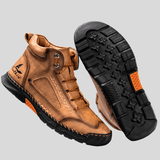 Moritz | Pantofi de Tenis Inalt din Piele cu Detalii