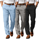 Frank | PANTALONI LINIVI PREMIUM PENTRU BARBATI (POTRIVITI PENTRU CUREA)