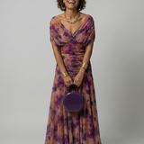 Calen | Rochie midi fără umeri