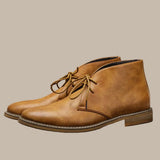 Herold | Cizme din piele Chukka