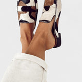 Ariadne | Mocasini cu model abstract