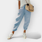 Helga | Eleganți pantaloni de lână în stil casual