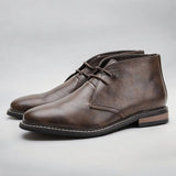 Herold | Cizme din piele Chukka