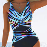 Costum de Baie Tipărit cu Efect de Slăbire