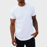 Vítor | T-shirt Slim Fit cu Croială Sportivă