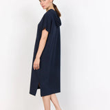 Saskia | Rochie din tricot cu glugă