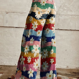 Léon | Elegante pantaloni cu flori