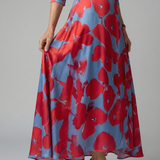 Celine | Midi rochie cu guler răsfrânt