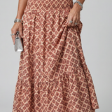 Amira | Midi Rochie cu Decupaje Geometrice
